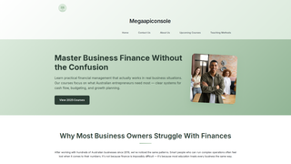 Thumbnail of megaapiconsole.com