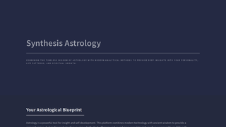 Thumbnail of synthesisastrology.org