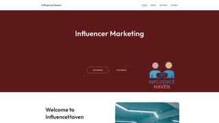 Thumbnail of influencehaven.com