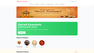 Thumbnail of shreesamagri.com