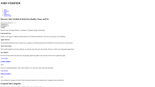 Thumbnail of jobsverifier.com