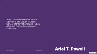Thumbnail of arieltpowell.com