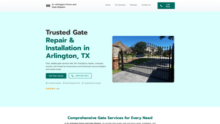Thumbnail of arlingtonfencegaterepairs.com