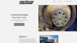 Thumbnail of dumontwelding.com