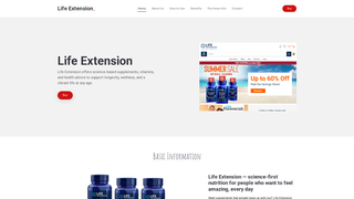 Thumbnail of life-extension.org