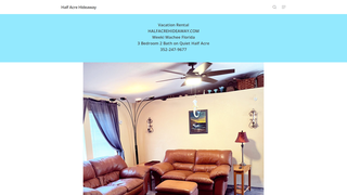 Thumbnail of halfacrehideaway.com