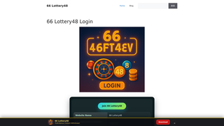 Thumbnail of 66lottery48.org