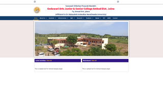 Thumbnail of godavaricollege.com