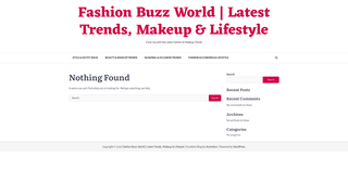 Thumbnail of fashionbuzzworld.com