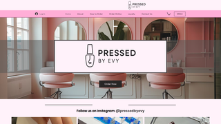 Thumbnail of pressedbyevy.com