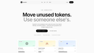 Screenshot of tokenlypro.com