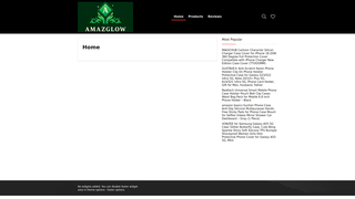 Thumbnail of amazglow.com