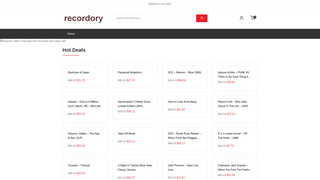 Thumbnail of recordory.com
