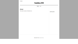 Thumbnail of sudoku101.org