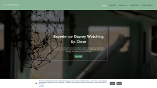 Screenshot of lochdoonospreys.com