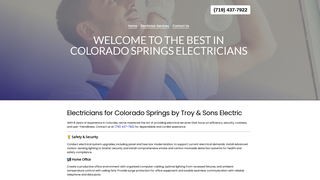 Thumbnail of electricianscoloradosprings.com