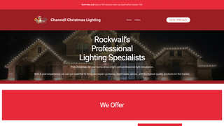 Thumbnail of channellchristmaslighting.com