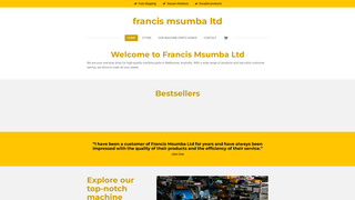 Thumbnail of francismsumbaltd.com
