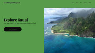 Screenshot of kauaihikingandbikingtours.com