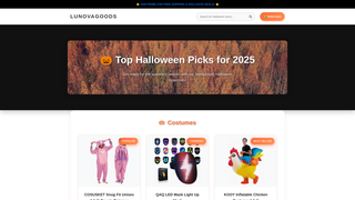 Thumbnail of lunovagoods.com