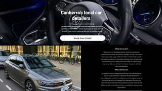 Thumbnail of canberradashdetailing.com