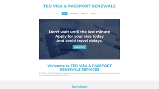 Thumbnail of ted-visa-passport-renewals.com