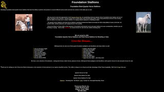 Thumbnail of foundationstallions.com