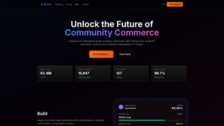 Thumbnail of ariaecomm.com