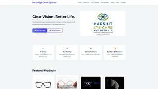 Thumbnail of harshiteyecare.com