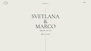 Thumbnail of svetlanaandmarco.com
