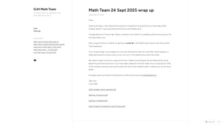 Thumbnail of ojhmathteam.org