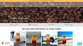Thumbnail of goldenskullcoffee.com