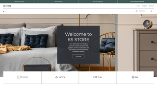 Screenshot of getks-store.com