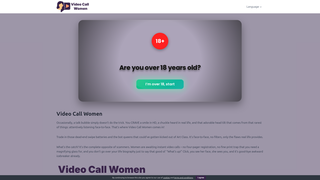 Thumbnail of videocallwomen.com
