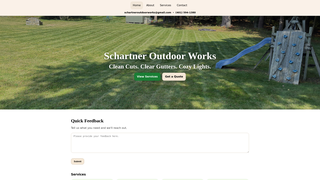 Thumbnail of schartneroutdoorworks.com