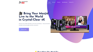 Thumbnail of mymasjidlive.com