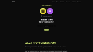 Thumbnail of nvmmemetoken.com