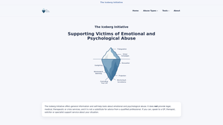Screenshot of iceberginitiative.org