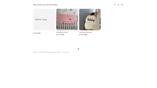Thumbnail of mylittleloveembroidery.com