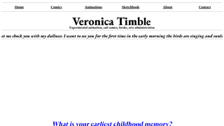 Thumbnail of veronicatimble.com