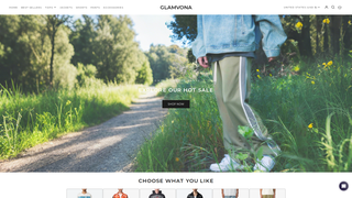 Thumbnail of glamvona.com