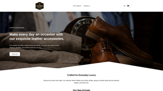 Thumbnail of leatherexquisitegoods.com