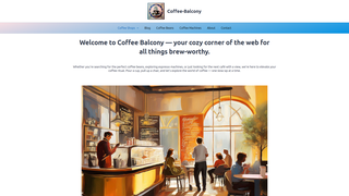 Thumbnail of coffeebalcony.com