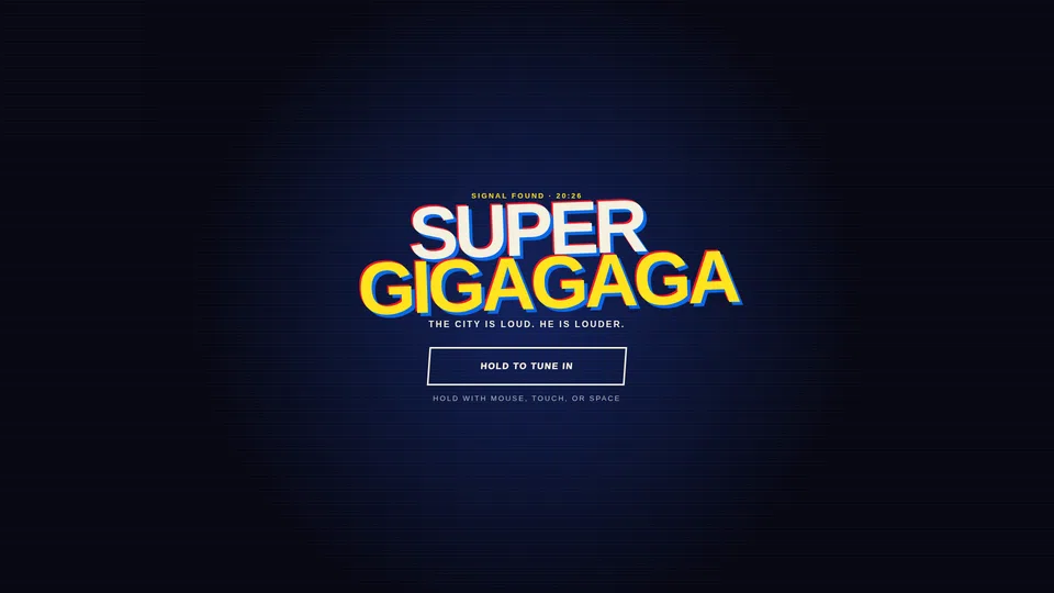 Screenshot of supergigagaga.org
