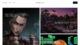 Thumbnail of thephilipgrom.com