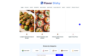 Thumbnail of flavordishy.com