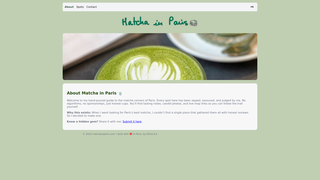 Thumbnail of matchainparis.com
