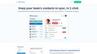 Thumbnail of elephantsync.com