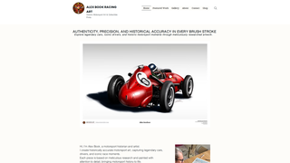 Thumbnail of alexbookracingart.com