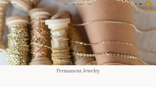 Thumbnail of madetolovepermanentjewelry.com